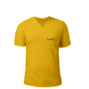 V Yaka T-Shirt Sarı