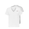 V Yaka T-Shirt Beyaz